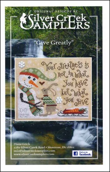 Give Greatly by Silver Creek Samplers