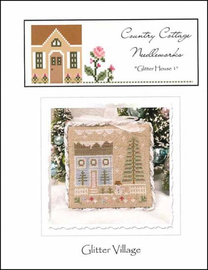 Glitter Village: Glitter House 1 by Country Cottage Needleworks
