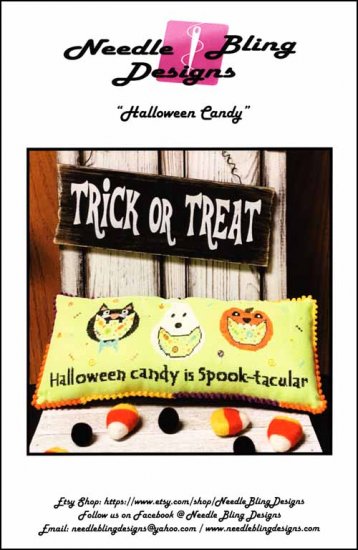 Halloween Candy by Needle Bling Designs