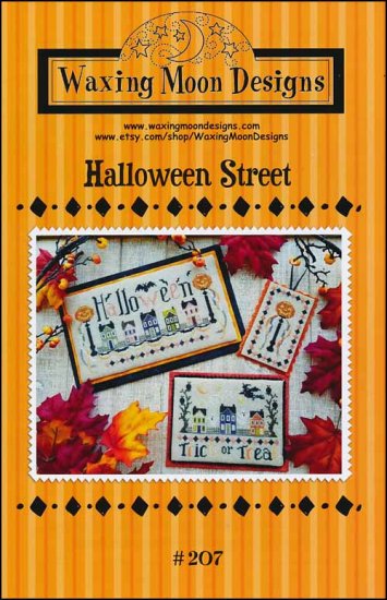 Halloween Street by Waxing Moon Designs