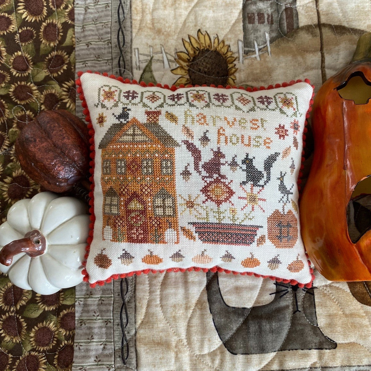 Harvest House by Pansy Quilts and Stitchery