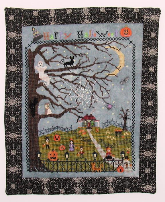 Haunted Hillside Farm by Praiseworthy Stitches