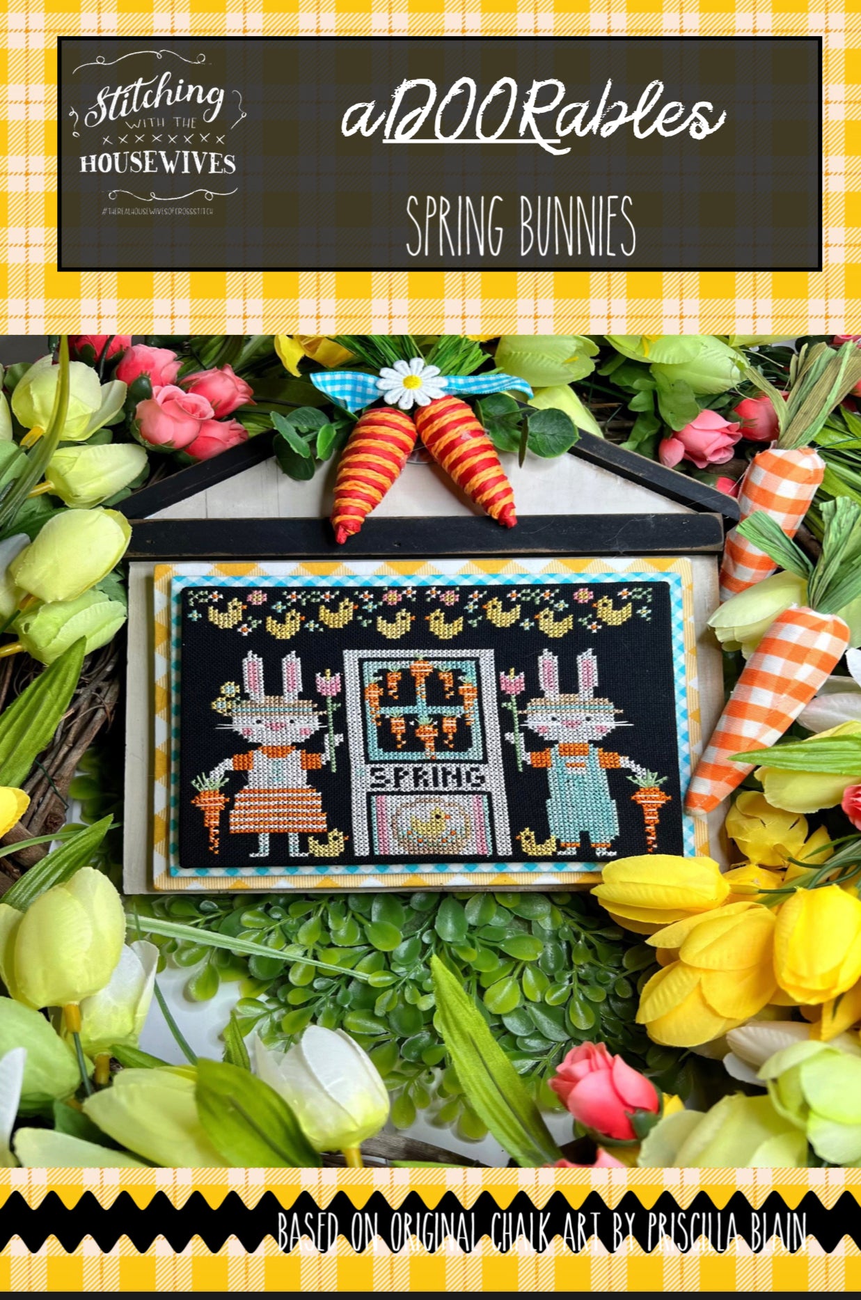 aDOORables Spring Bunnies by Stitching with the Housewives – BeStitchMe