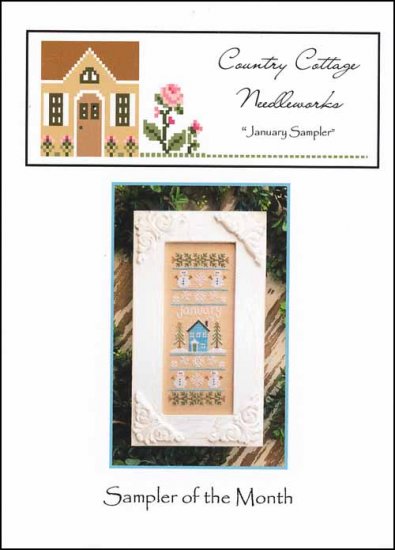 January Sampler by Country Cottage Needleworks