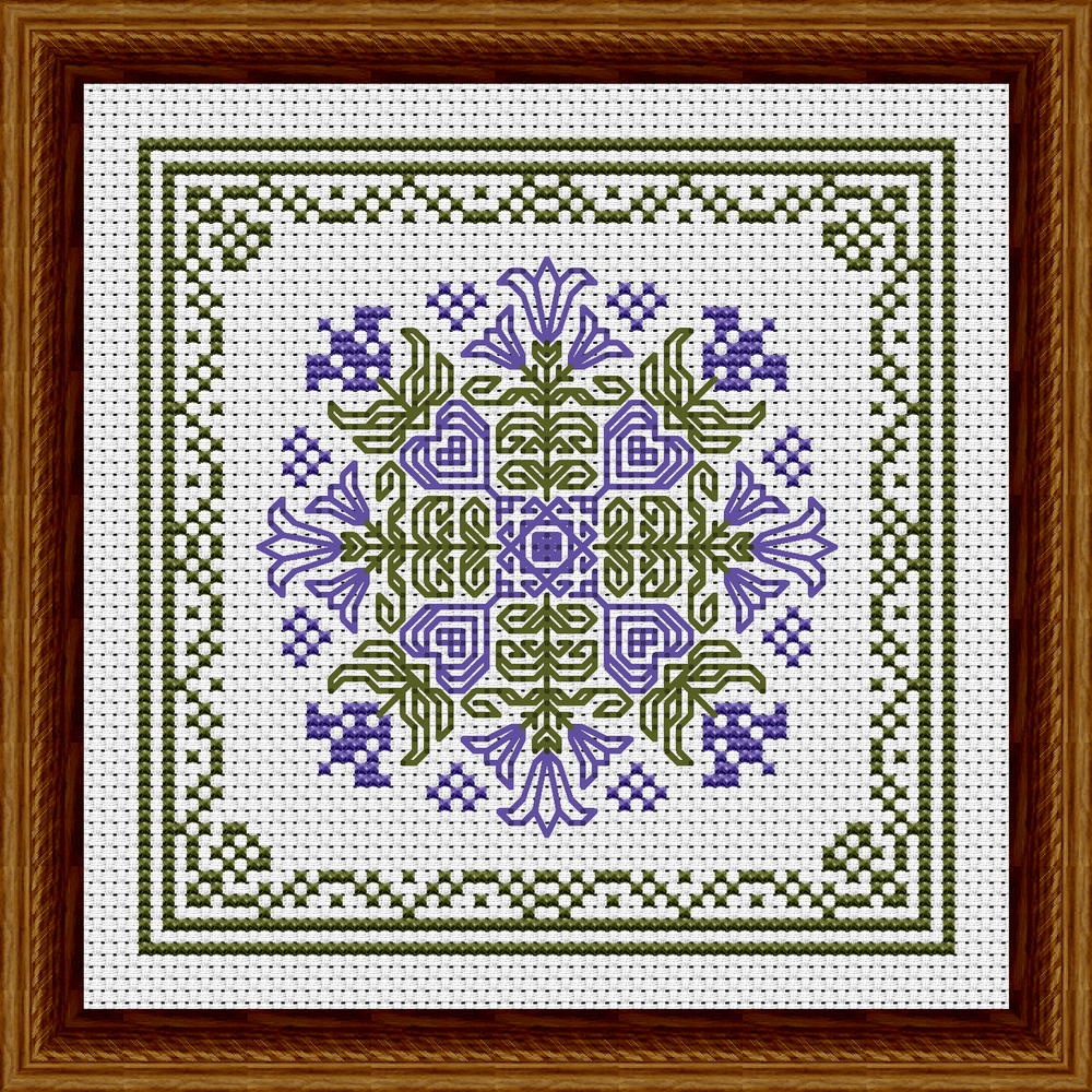 July Heart Square by Happiness is Heart Made