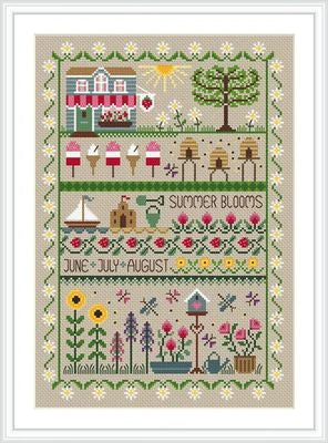 Summer Blooms by Little Dove Designs