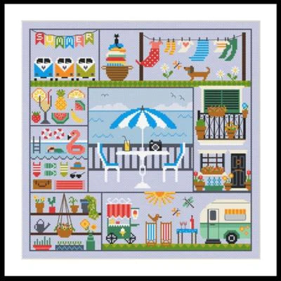 A Stitch for all Seasons - Summer by Little Dove Designs