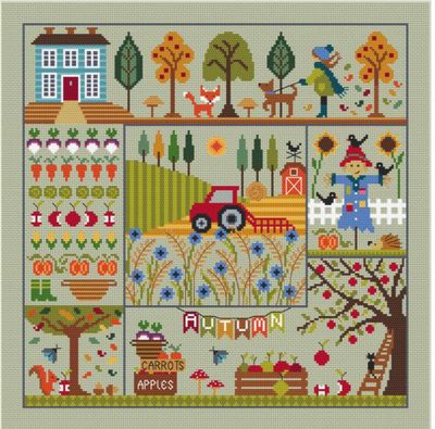 A Stitch for all Seasons - Autumn by Little Dove Designs