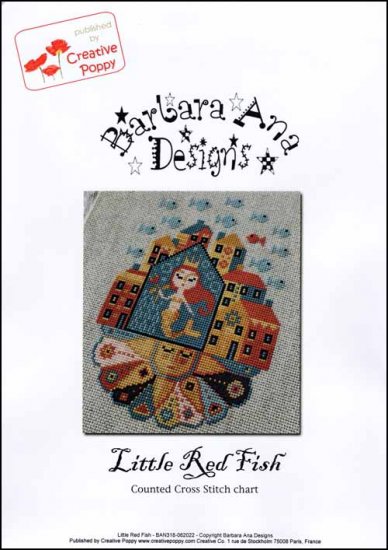 Little Red Fish by Barbara Ana Designs