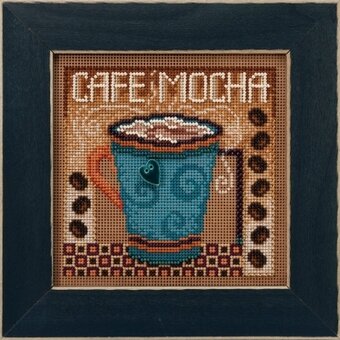 Cafe Mocha - Beaded Cross Stitch Kit Mill Hill