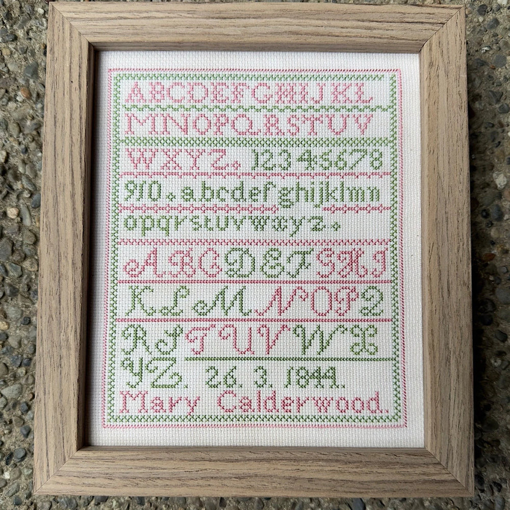 Mary Calderwood 1844 by Sambrie Stitches Designs