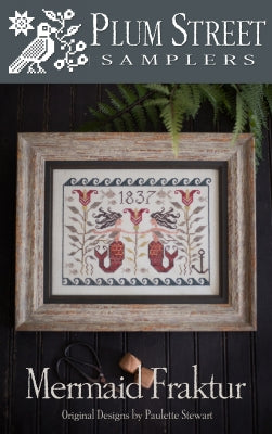 Mermaid Fraktur by Plum Street