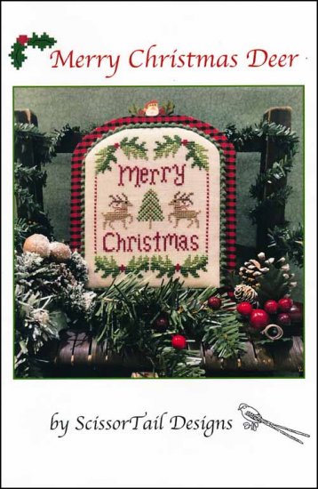 Merry Christmas Deer by Scissor Tail Designs