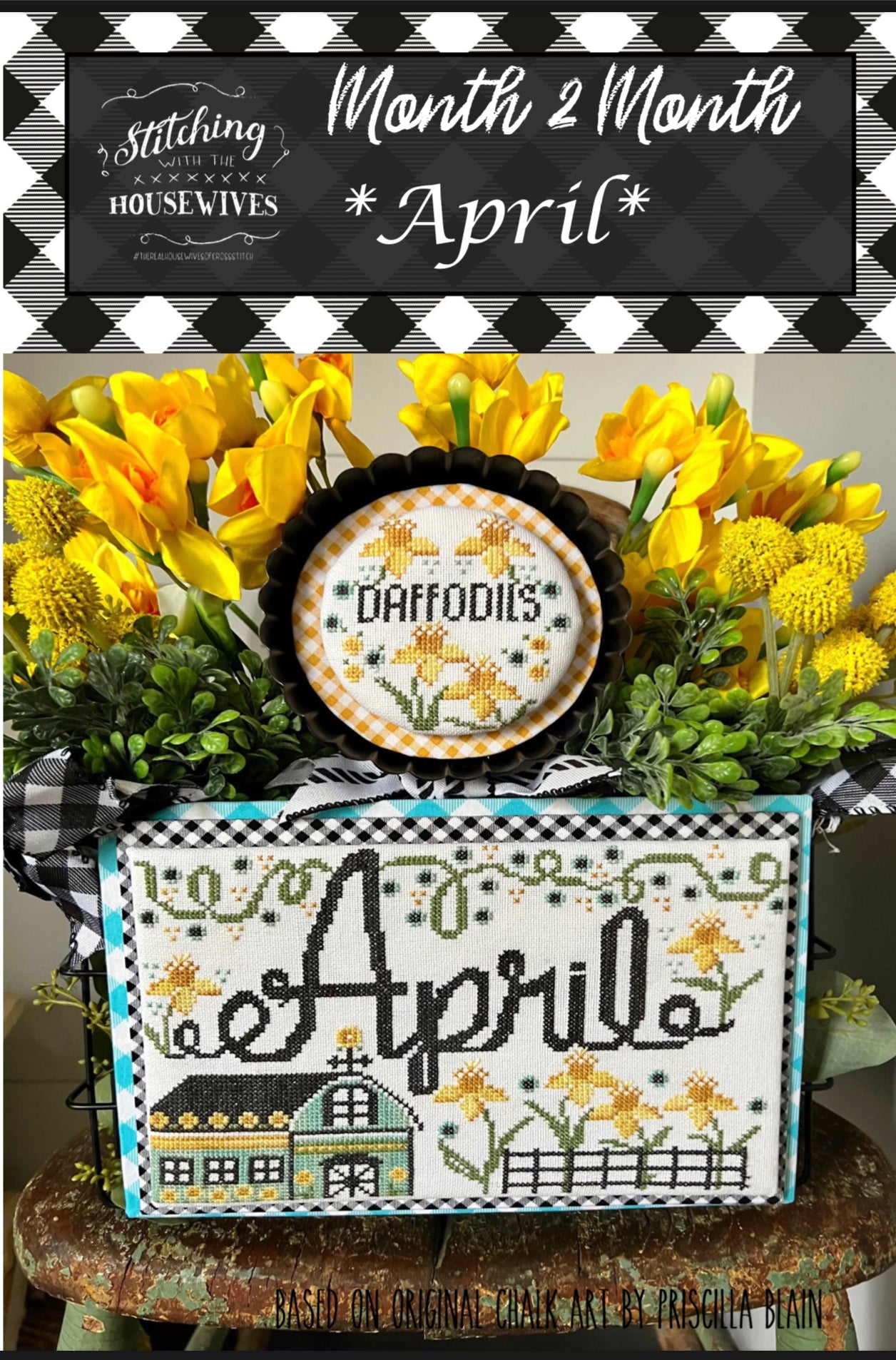 Month 2 Month April by Stitching with the Housewives