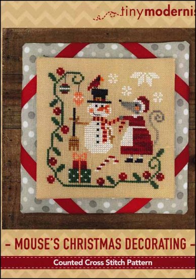 Mouse's Christmas Decorating by Tiny Modernist