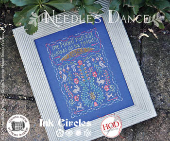 Needles Dance by Summer House Stitche Workes, Ink Circles, and Hands on Design