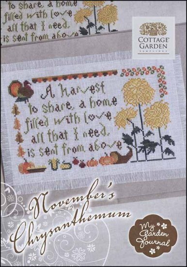 November's Chrysanthemum by Cottage Garden Samplings