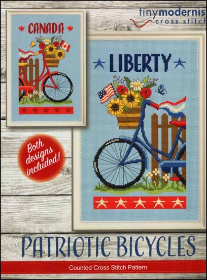 Patriotic Bicycles by tiny modernist