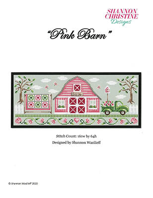 Pink Barn by Shannon Christine Designs