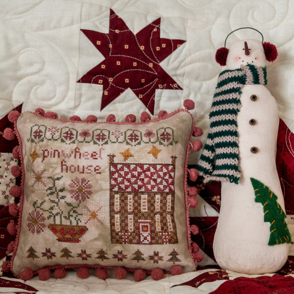 Pinwheel House by Pansy Patch Quilts and Stitchery
