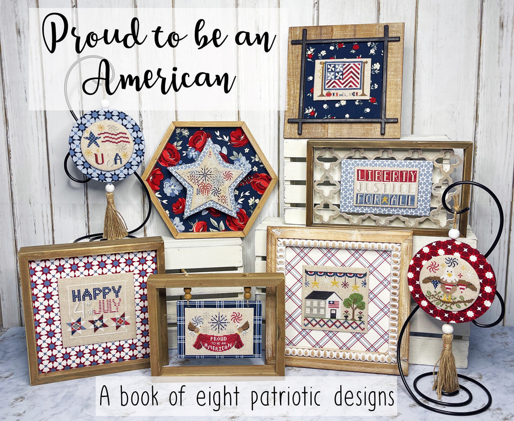Proud to be an American by Little Stitch Girl