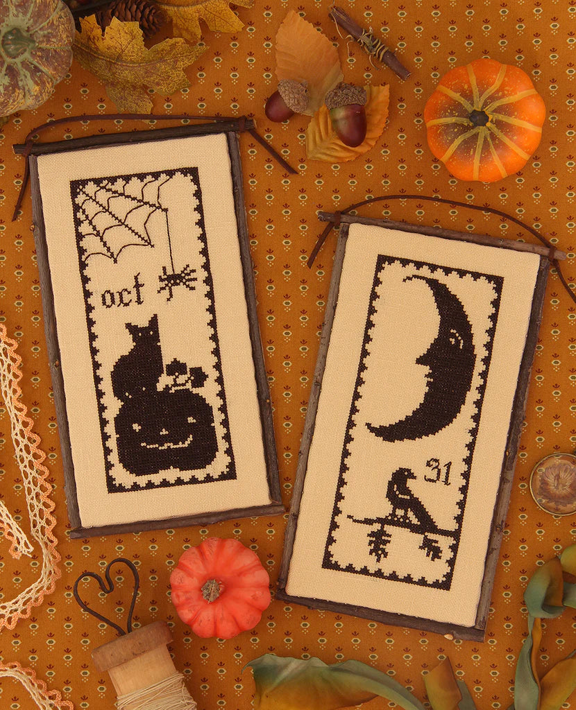 Pumpkin & Moonshine by Posie: Patterns and Kits to Stitch