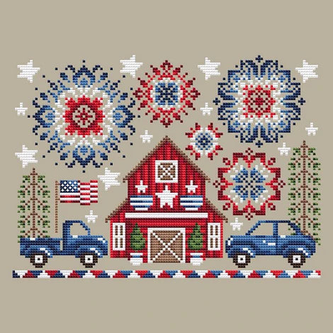 Red, White and Blue by Shannon Christine Designs