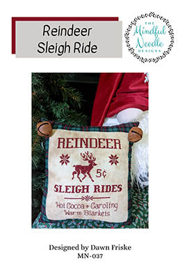 Reindeer Sleigh Ride by The Mindful Needle Designs
