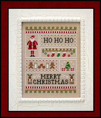 Santa Sampler by Country Cottage Needleworks