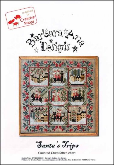 Santa's Trips by Barbara Ana Designs
