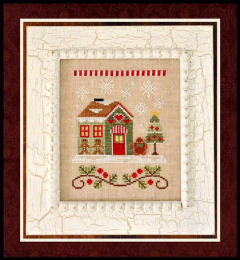 Santa's Village: Gingerbread Emporium by Country Cottage Needleworks