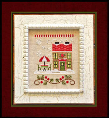 Santa's Village: Hot Cocoa Cafe by Country Cottage Needleworks