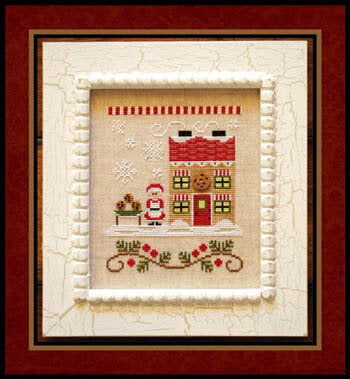 Santa's Village:Mrs. Claus' Cookie Shop by Country Cottage Needleworks
