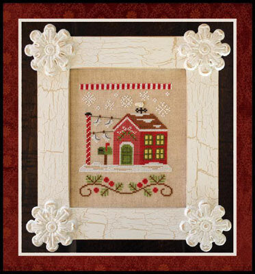 Santa's Village: North Pole Post Office by Country Cottage Needleworks