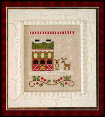 Santa's Village: Reindeer Stables by Country Cottage Needleworks