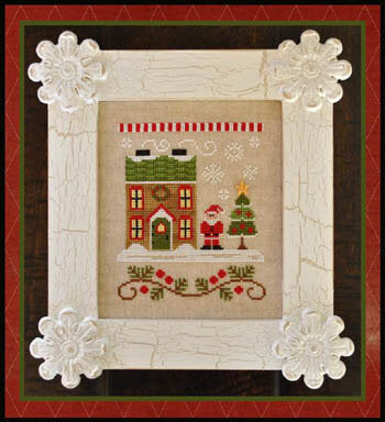 Santa's Village: Santa's House by Country Cottage Needleworks