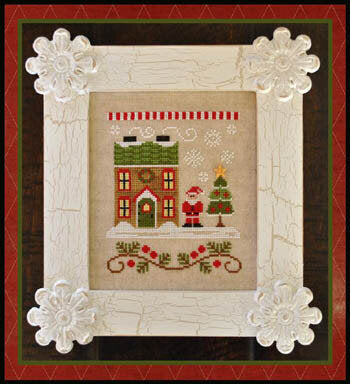 Santa's Village: Santa's House by Country Cottage Needleworks