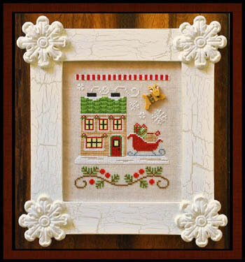 Santa's Village: Santa's Sleighworks by Country Cottage Needleworks