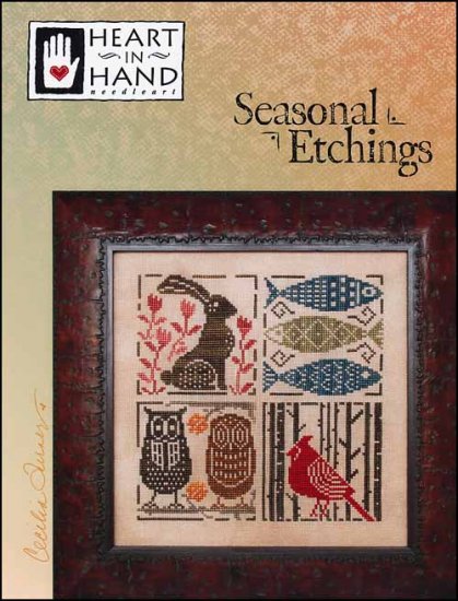 Seasonal Etchings by Heart in Hand