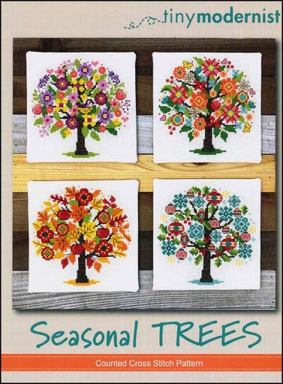 Seasonal Trees by tiny modernist