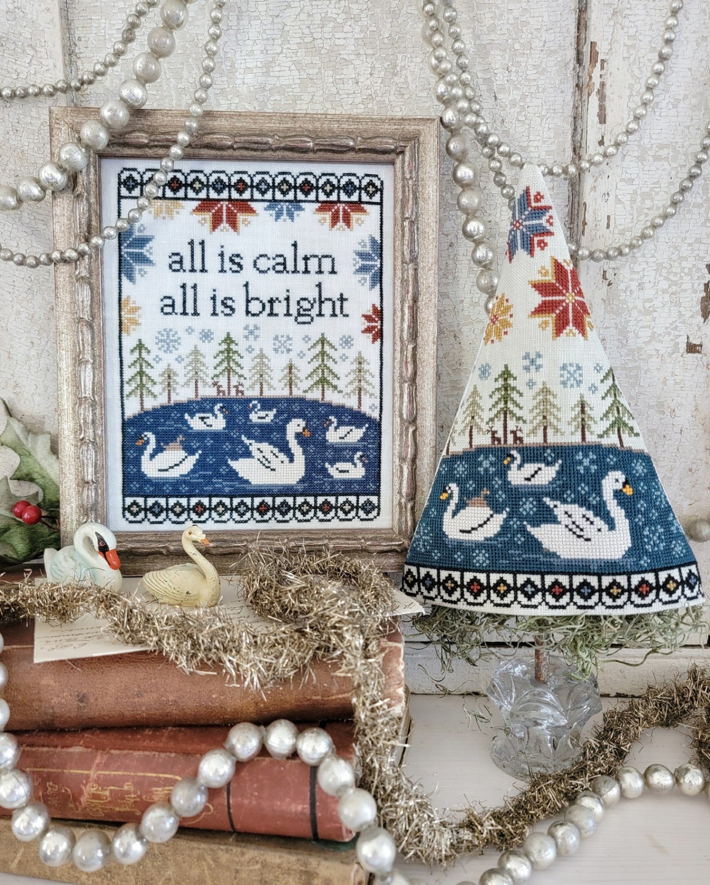 Seventh Day of Christmas Sampler and Tree by Hello from Liz Matthews