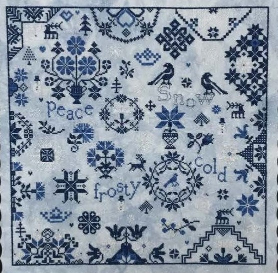 Simple Gifts-Snow by Praiseworthy Stitches