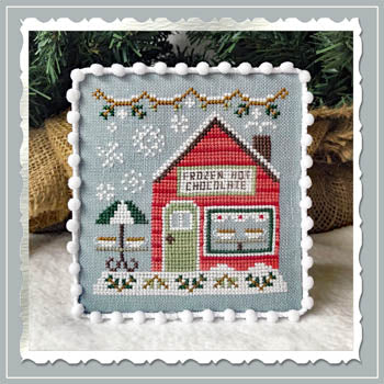 Snow Village: Frozen Hot Chocolate  Shop by Country Cottage Needleworks