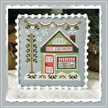 Snow Village: Ice Creamery by Country Cottage Needleworks