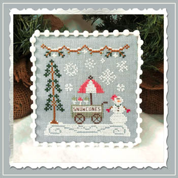 Snow Village: Snow Cone Cart by Country Cottage Needleworks