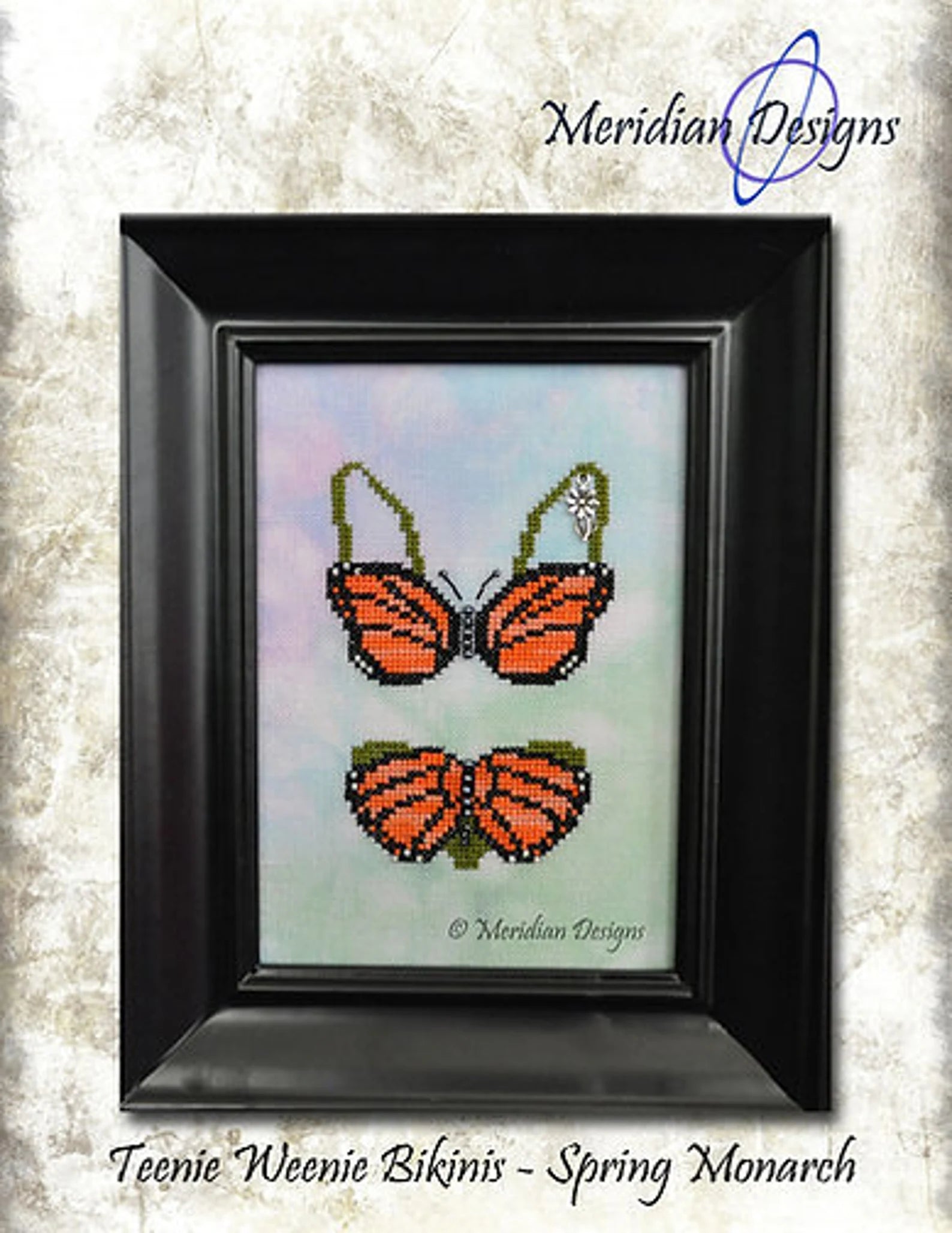 Spring Monarch Teenie Weenie Bikini by Meridian Designs