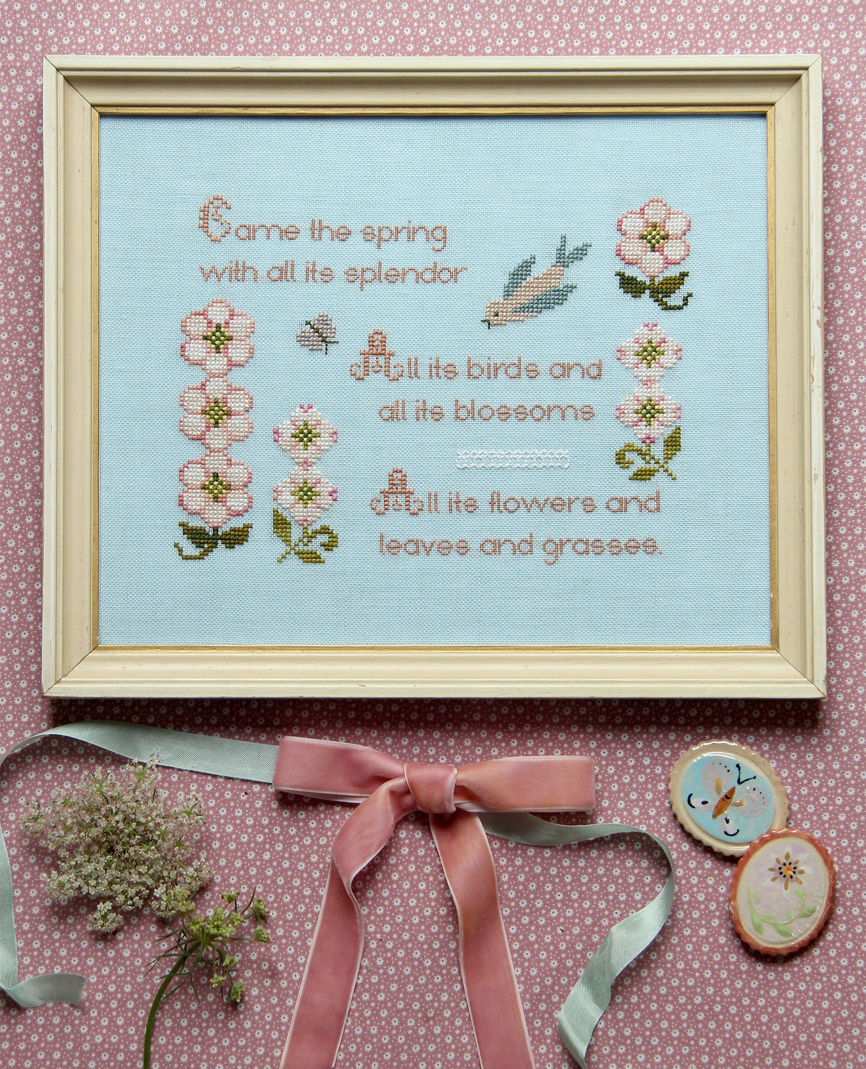 Spring Splendor by Posie: Patterns and Kits to Stitch