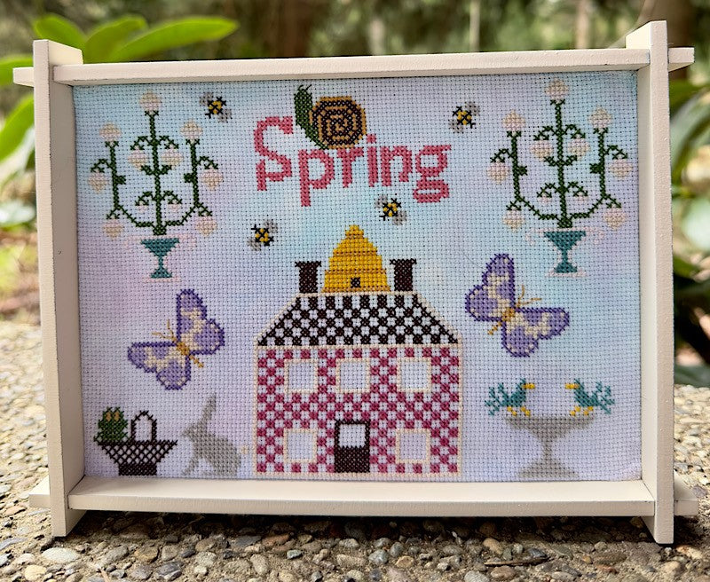 Spring at Autumn Hills Place by Sambrie Stitches Designs