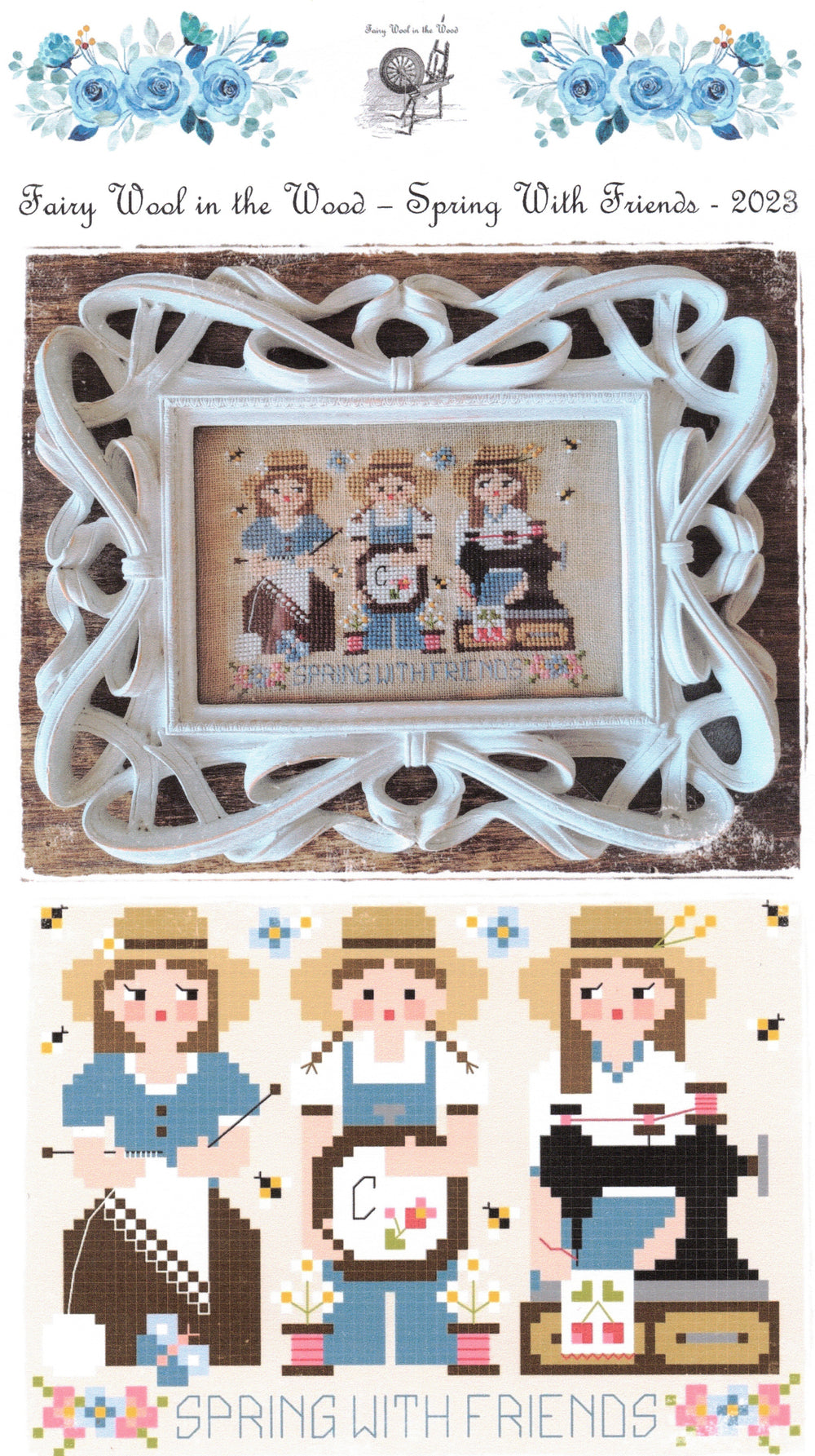 Spring with Friends by Fairy Wool in the Wood