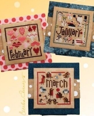 Square Dance January, February, March by Heart in Hand